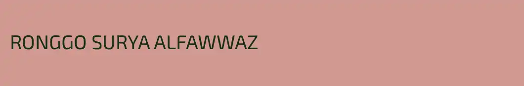 RONGGO SURYA ALFAWWAZ